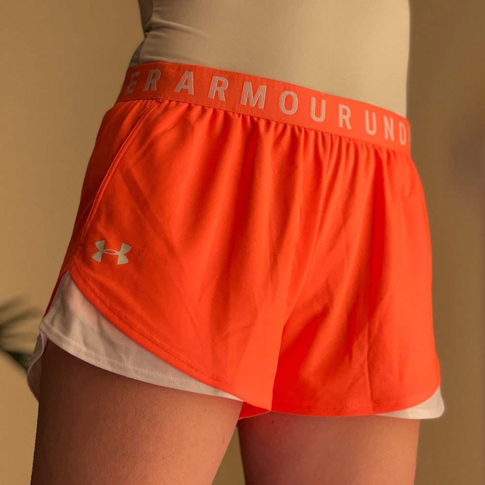 NWT Under Armor Neon Sport Shorts